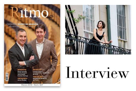 Lisette Oropesa interviewed in Ritmo Magazine.