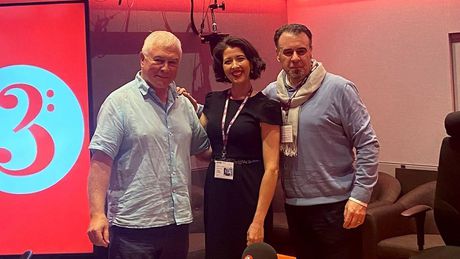 Lisette Oropesa and Carlos Álvarez are interviewed on the BBC3 by Sean Rafferty