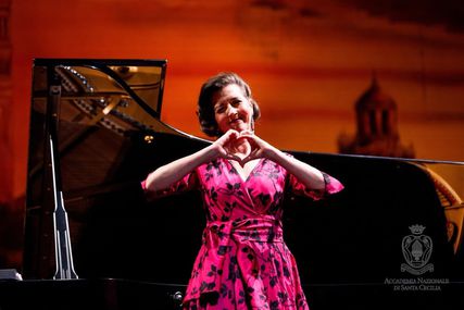 Lisette Oropesa as Soprano in Recital at Accademia Nazionale di Santa Cecilia