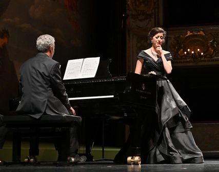 Lisette Oropesa as Soprano and Francesco Izzo as Piano in Recital at Teatro Regio di Parma