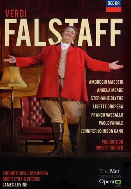 Ambrogio Maestri in Falstaff at the Metropolitan Opera, DVD Cover
