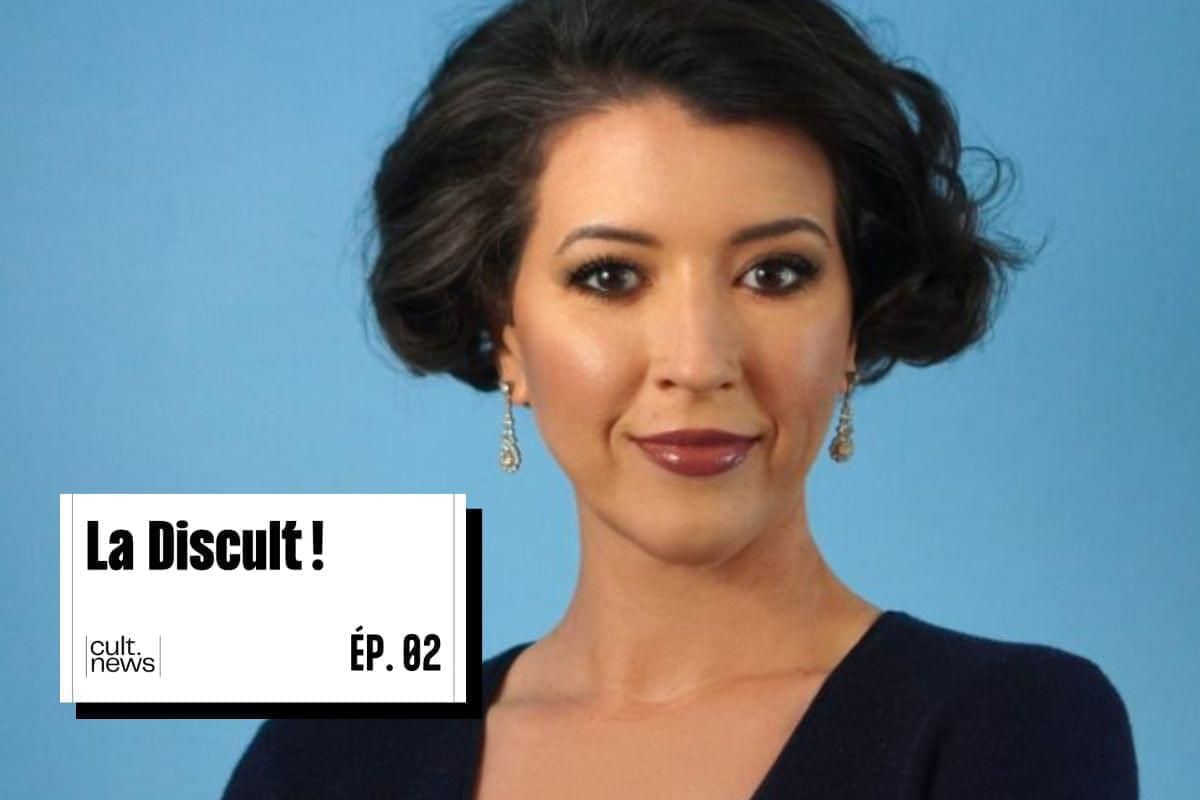 Lisette is interviewed by Denis Peyrat in the Cult News program La Discult!