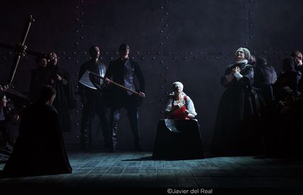 Lisette Oropesa as Maria Stuarda in Maria Stuarda at Teatro Real