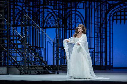 Lisette Oropesa as Elvira in I Puritani at Opéra National de Paris