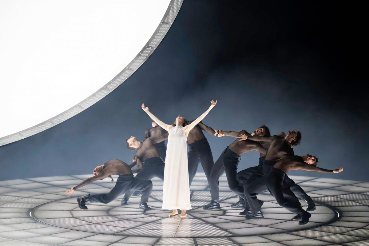 Lisette Oropesa as Maria Stuarda at the 2025 Salzburger Festspiele