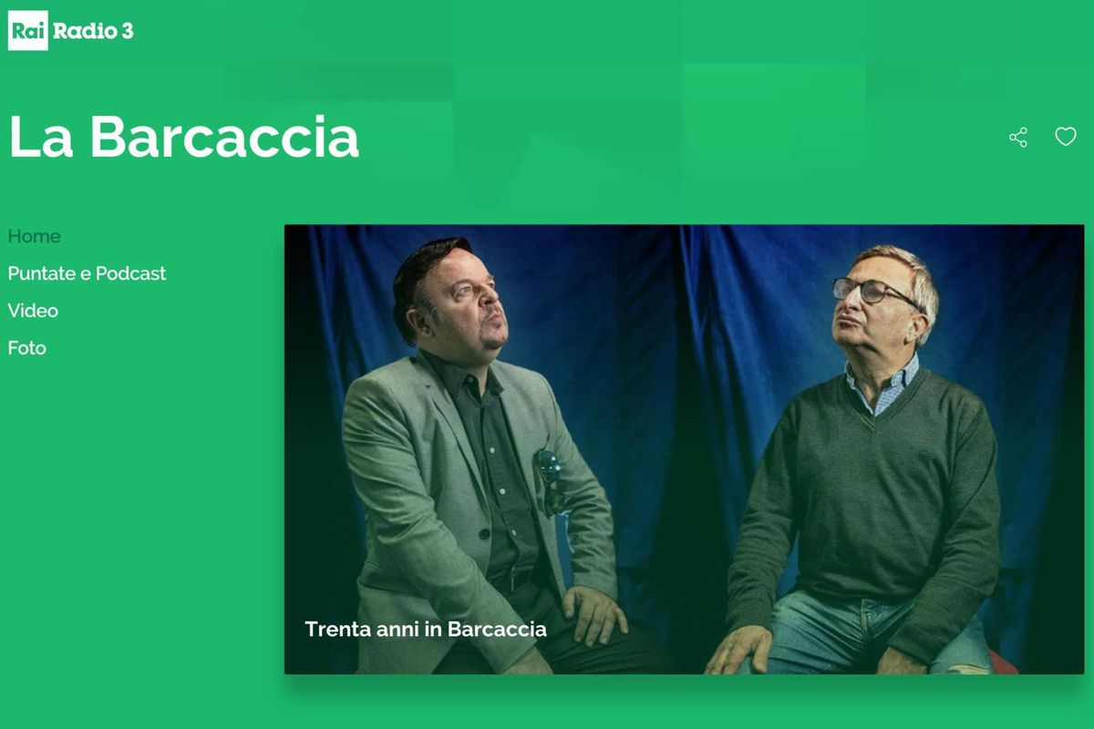 Lisette celebrates 30 years of the La Barcaccia radio program in Rome