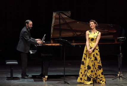 Lisette Oropesa as Soprano and Rubén Fernández Aguirre as Piano in Recital at Wiener Staatsoper