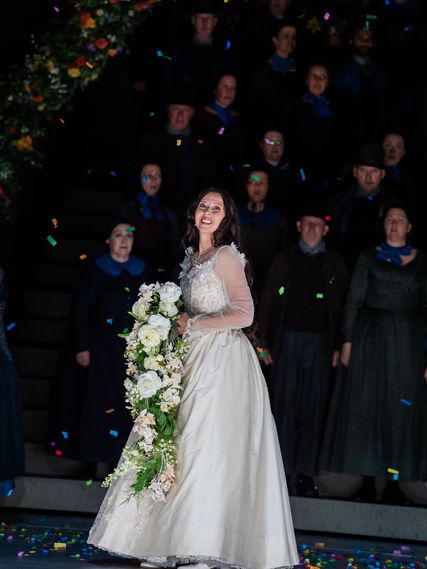 Lisette Oropesa as Elvira in I Puritani at Royal Opera House
