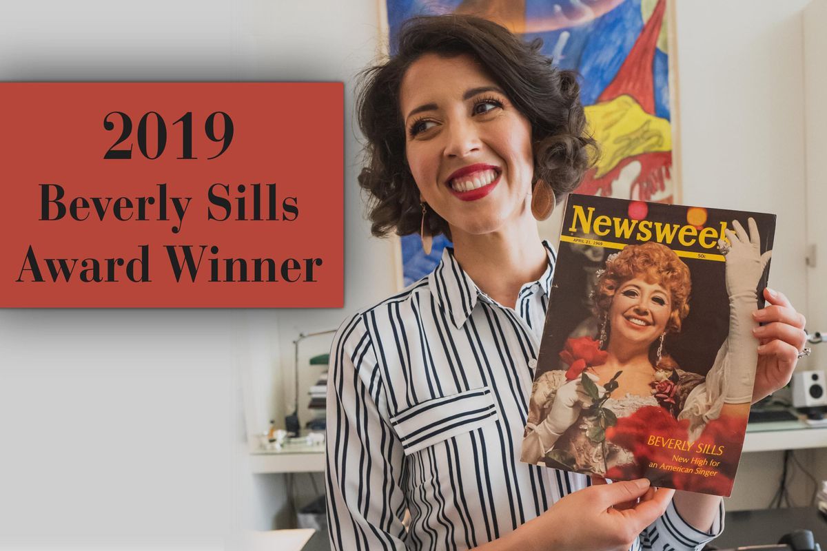 Lisette Oropesa is the winner of the 2019 Beverly Sills Award