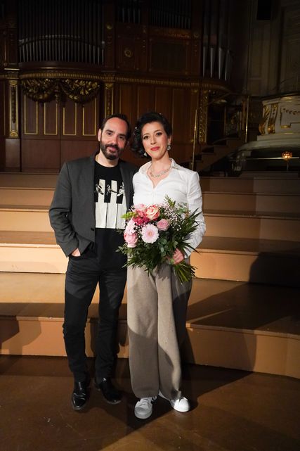 Lisette Oropesa and Rubén Fernández Aguirre