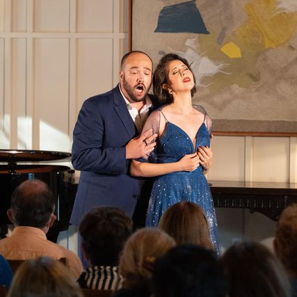 Lisette Oropesa and Derrick Stark