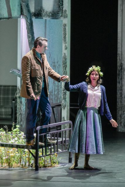 Lisette Oropesa and Benjamin Berenheim