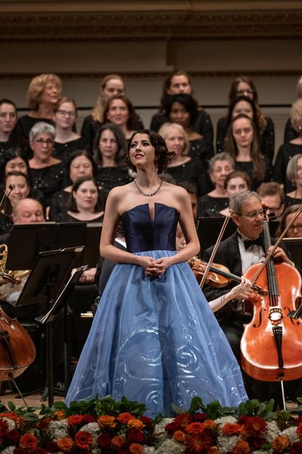 Lisette Oropesa as Soprano in Concert at Richard Tucker Music Foundation