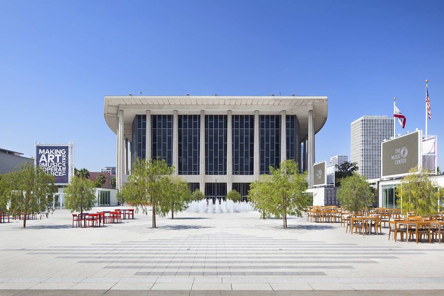 Dorothy Chandler Pavilion venue in Los Angeles, US