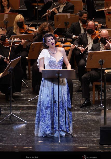 Lisette Oropesa as Soprano in Concert at Teatro Real