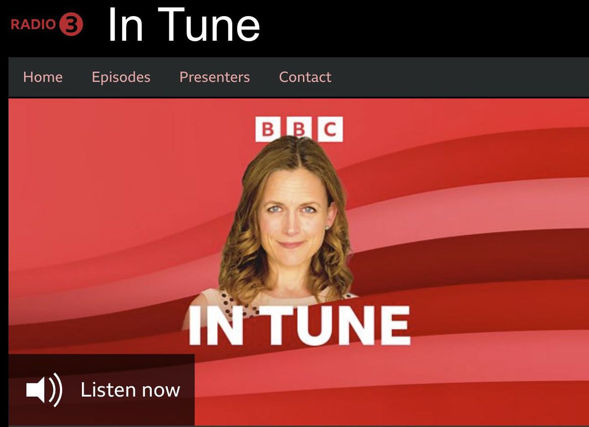 BBC3 InTune with Lisette Oropesa