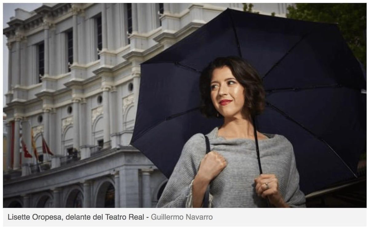 Lisette Oropesa in Madrid