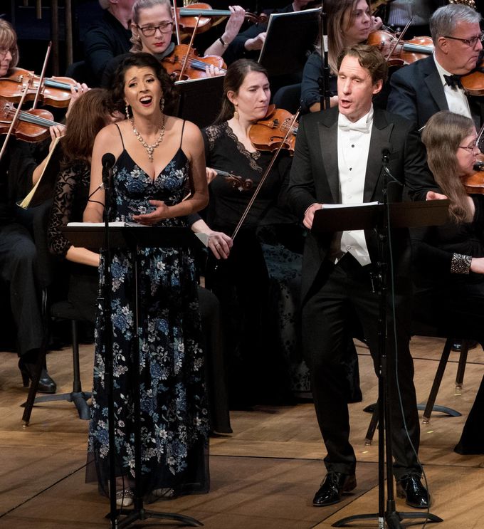 Lisette Oropesa and Jaques Imbrailo at 