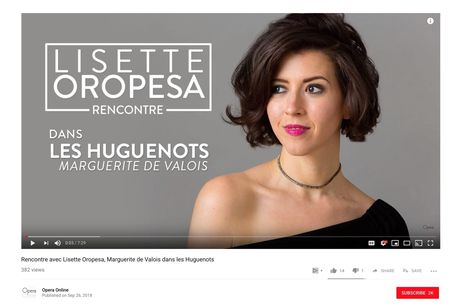 Lisette Oropesa interviewed in Opera Online
