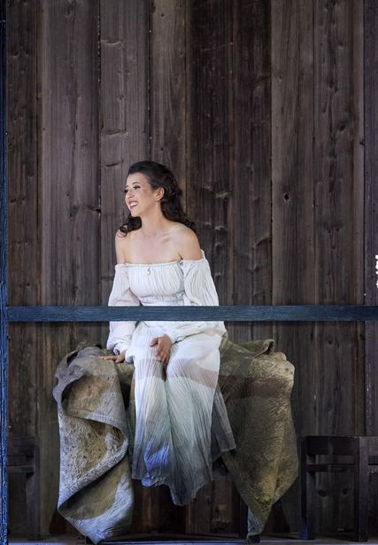 Lisette Oropesa as Gilda in Rigoletto at Wiener Staatsoper