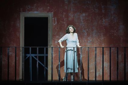 Lisette Oropesa as Gilda in Rigoletto at Teatro dell'Opera di Roma