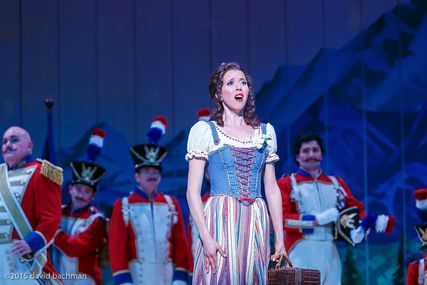 Lisette Oropesa as Marie in La fille du régiment at Pittsburgh Opera