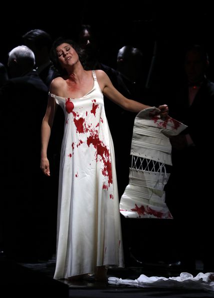 Lisette Oropesa as Lucia in Lucia di Lammermoor at Teatro alla Scala