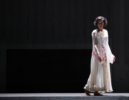 Lisette Oropesa as Lucia in Lucia di Lammermoor at Teatro alla Scala