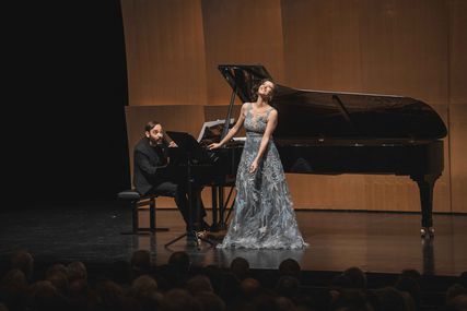 Lisette Oropesa as Soprano and Rubén Fernández Aguirre as Piano in Recital at Salzburger Festspiele