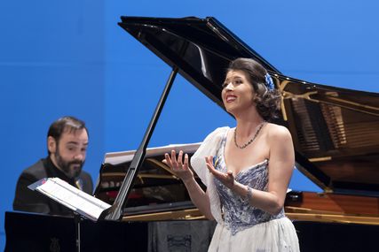 Lisette Oropesa as Soprano in Recital at Les Arts