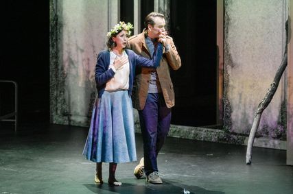 Lisette Oropesa and Benjamin Berenheim
