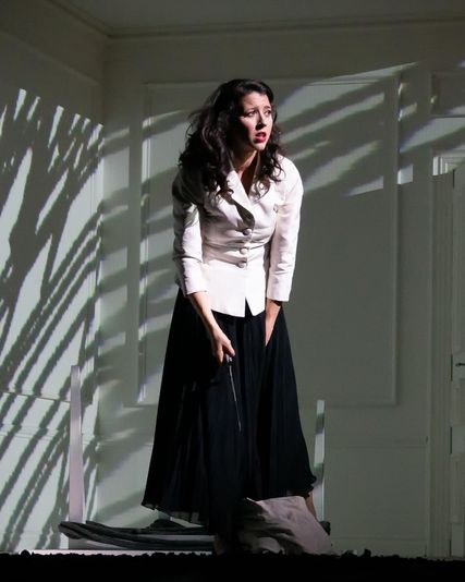 Lisette Oropesa as Rodelinda in Rodelinda at Gran Teatre del Liceu