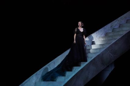 Lisette Oropesa as Violetta Valery in La traviata at Teatro dell'Opera di Roma