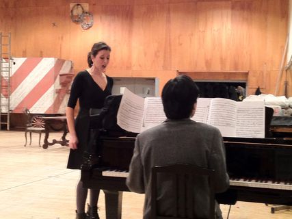 Lisette Oropesa and Ken Noda