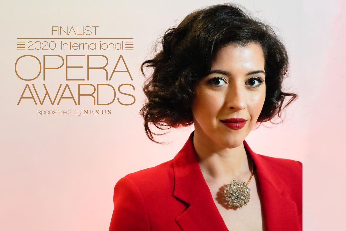 Lisette is nominated for best female singer for the 2020 International Opera Awards