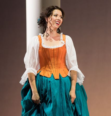 Lisette Oropesa as Susanna in Le Nozze di Figaro at Washington National Opera