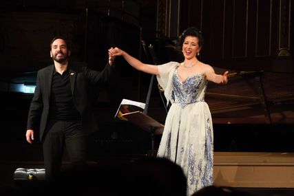 Lisette Oropesa as Soprano and Rubén Fernández Aguirre as Piano in Recital at Musikverein Graz