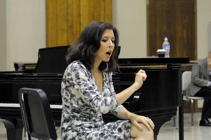 Lisette Oropesa in Masterclass at Louisiana State University