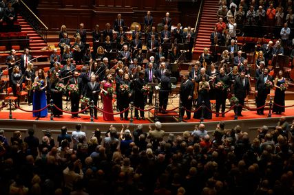 Lisette Oropesa as Gilda in a concert with the Concertgebouw Amsterdam