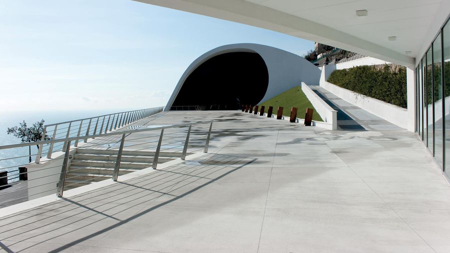 Auditorium Oscar Niemeyer venue in Ravello, IT