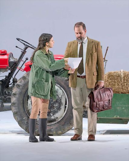 Lisette Oropesa as Violetta Valery in La traviata at Wiener Staatsoper