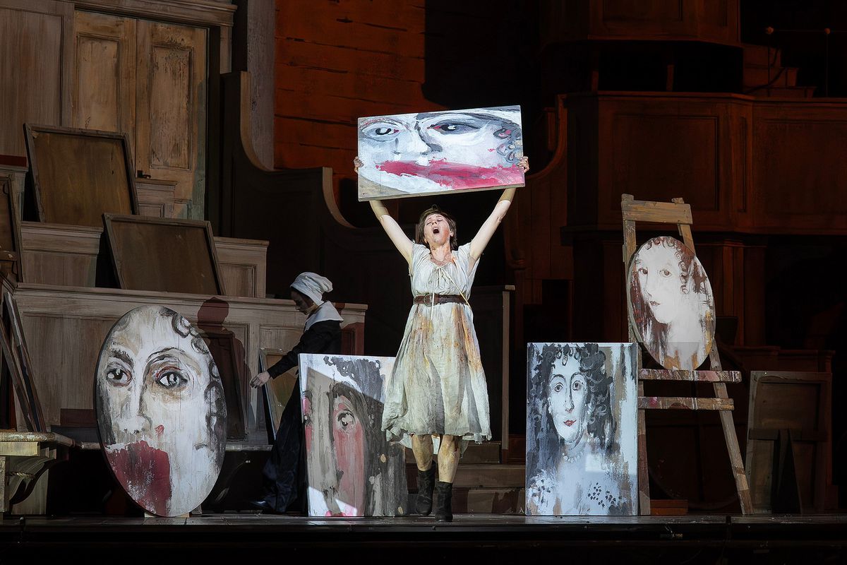 Lisette Oropesa as Elvira in Bellini's I Puritani
