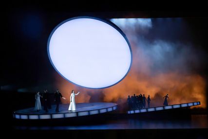 Lisette Oropesa as Maria Stuarda in Maria Stuarda at Salzburger Festspiele