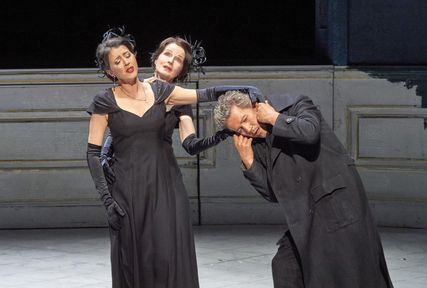Lisette Oropesa, Emanuela Von Frankenberg, and Christian Nickel