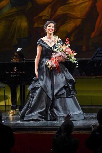 Lisette Oropesa as Soprano and Francesco Izzo as Piano in Recital at Teatro Regio di Parma