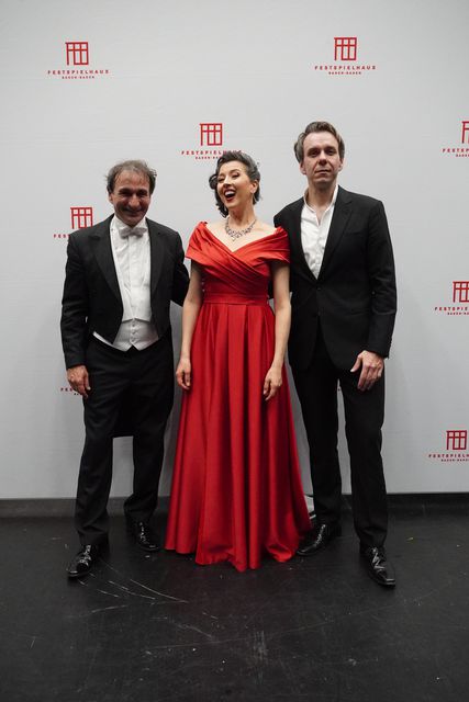 Lisette Oropesa as Soprano, Benjamin Bernheim as Tenor and Marco Armiliato in Concert at Festspielhaus Baden Baden