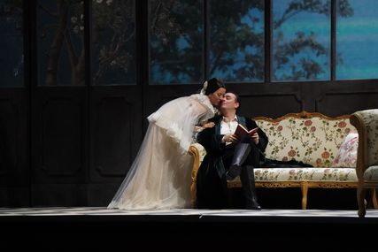 Lisette Oropesa and Francesco Meli