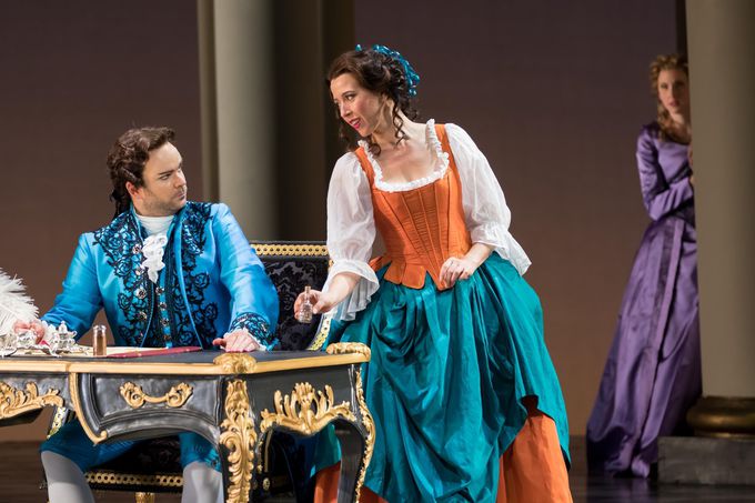 Lisette Oropesa, Joshua Hopkins and Amanda Majeski at 