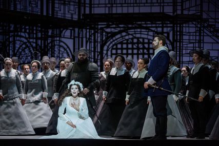 Lisette Oropesa as Elvira in I Puritani at Opéra National de Paris