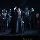 Lisette Oropesa on the stage of the Teatro Real, performing in Maria Stuarda
